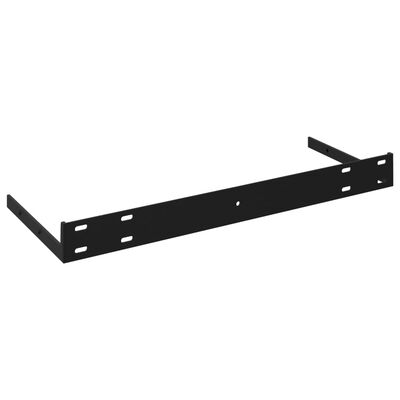 vidaXL Floating Wall Shelf High Gloss White 60x23.5x3.8 cm MDF
