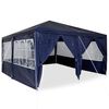vidaXL Party Tent Blue 400 x 400 x 266 cm Polyethylene