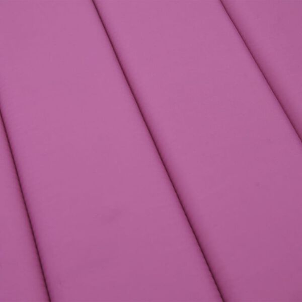 vidaXL Sun Lounger Cushion Pink Oxford Fabric