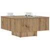 vidaXL Coffee Table Artisan Oak 60x60x31.5 cm Engineered Wood