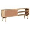 vidaXL TV Cabinet 140x30x50 cm Solid Mango Wood