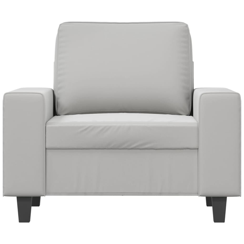 vidaXL Sofa Chair Dark Grey 60 cm Microfibre Fabric