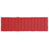 vidaXL Sun Lounger Cushion Red 200x60x3cm Oxford Fabric