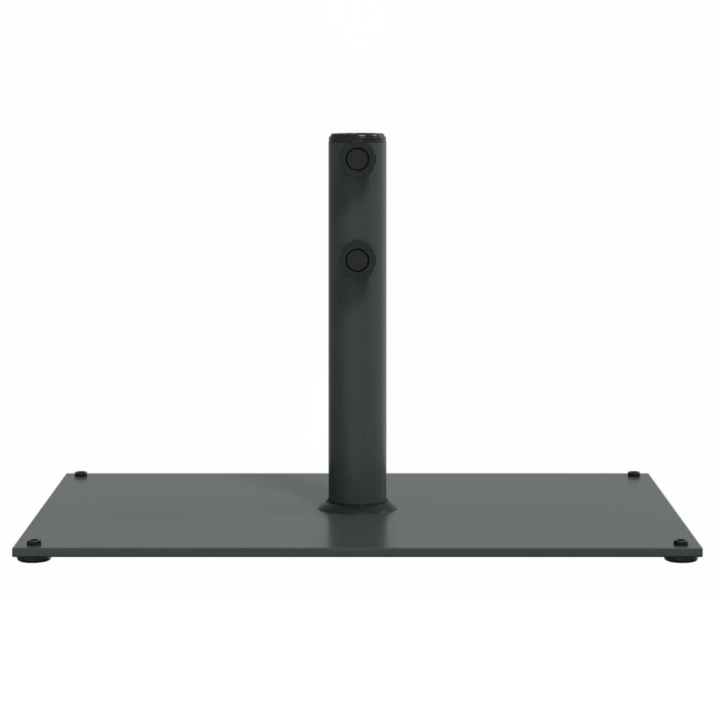 vidaXL Parasol Base for Ø32/38/48 mm Poles 15 kg Rectangular