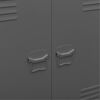 vidaXL Industrial Storage Chest Anthracite Steel
