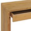 vidaXL Console Table 100x35x75 cm Solid Teak Wood
