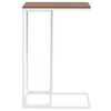 vidaXL Side Table White 40x30x59 cm Engineered Wood
