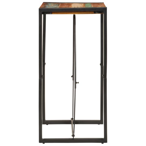 vidaXL Bar Table 60x55x110 cm Solid Wood Reclaimed