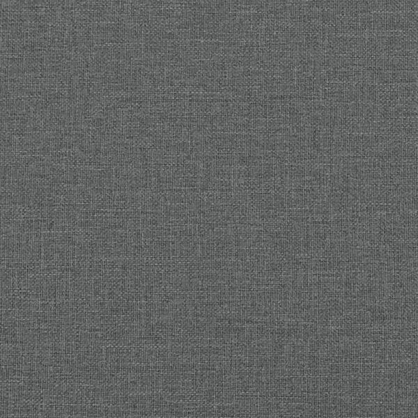 vidaXL L-shaped Sofa Bed Dark Grey 275x140x70 cm Fabric