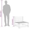 vidaXL Garden Sofa Armless 70x70x67 cm Solid Wood Pine