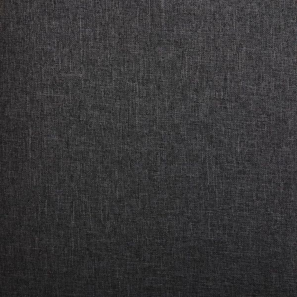 vidaXL Dining Chairs 2 pcs Dark Gray Fabric