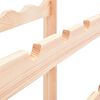 vidaXL Wine Rack for 42 Bottles Pinewood