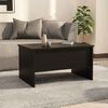 vidaXL Coffee Table Black 80x50x42.5 cm Engineered Wood