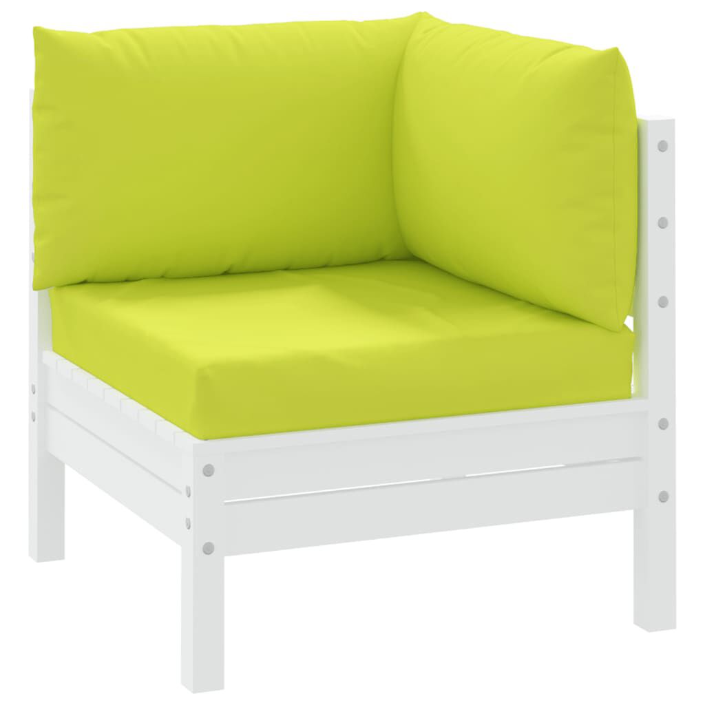 vidaXL Pallet Cushions 3 pcs Bright Green Oxford Fabric
