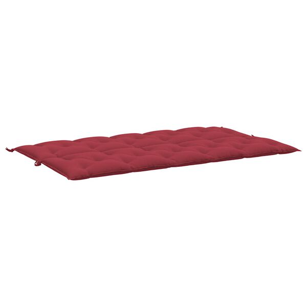 vidaXL Garden Bench Cushion Wine Red 180x(50+50)x7cm Oxford Fabric