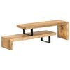 vidaXL TV Stand Solid Mango Wood