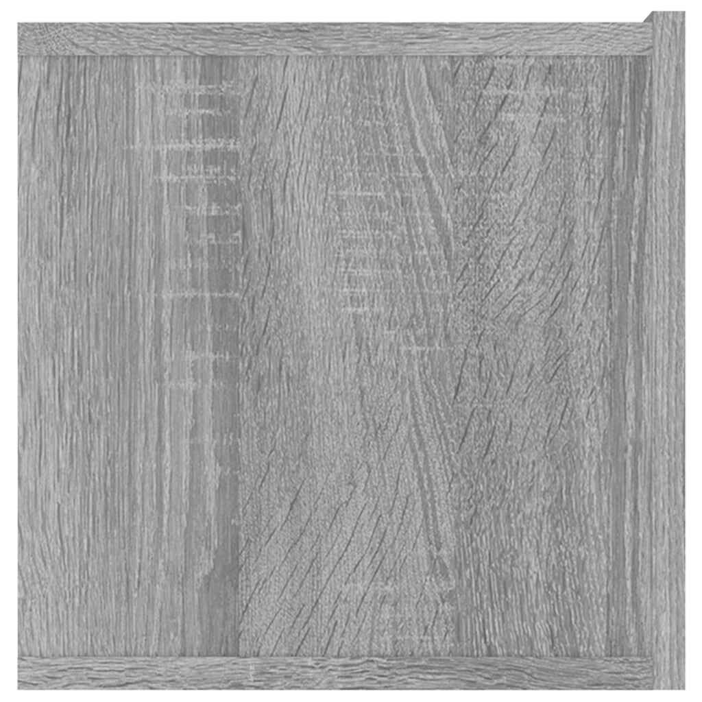 vidaXL TV Cabinets 2 pcs Grey Sonoma 80x30x30 cm Engineered Wood