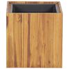 vidaXL Garden Raised Bed Pot 33.5x33.5x33.5 cm Solid Acacia Wood