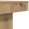 vidaXL Coffee Table Artisan Oak 90x90x28 cm Engineered Wood