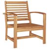 Garden Sofa Set 4 pcs Natural Solid teak wood