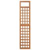 vidaXL 3-Panel Room Divider/Trellis Solid Fir Wood 121x180.5 cm