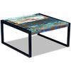 vidaXL Coffee Table Solid Reclaimed Wood 80x80x40 cm