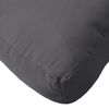 vidaXL Pallet Cushion Anthracite 80x80x12 cm Fabric