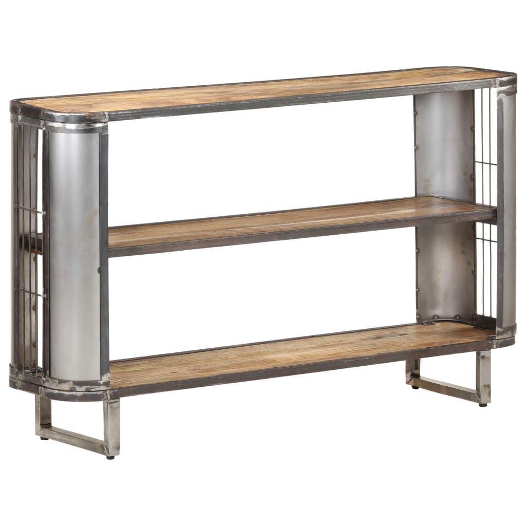 vidaXL Sideboard 120x30x73 cm Solid Mango Wood