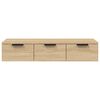 vidaXL Wall Cabinet Sonoma Oak 102x30x20 cm Engineered Wood