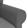 vidaXL Sofa Dark Grey 95 x 82 x 80 cm Fabric