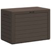 vidaXL Storage Box | Brown | Polypropylene | 78 x 44 x 55 cm | Storage Box