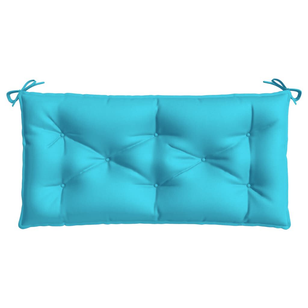 vidaXL Garden Bench Cushion Turquoise 100x50x7 cm Oxford Fabric