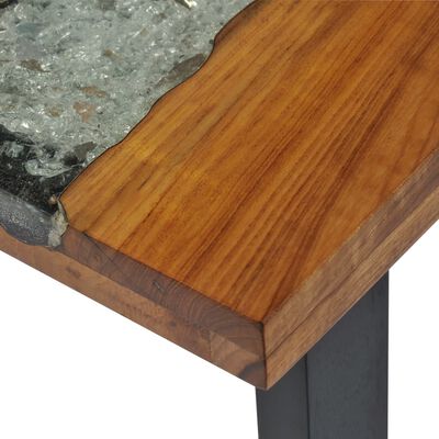 vidaXL Console Table Teak 100x35x75 cm