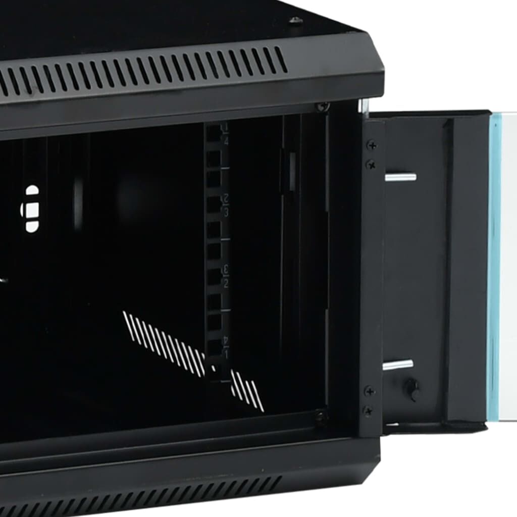 vidaXL 12U Wall Mounted Network Cabinet 19 IP20 600x600x640 mm