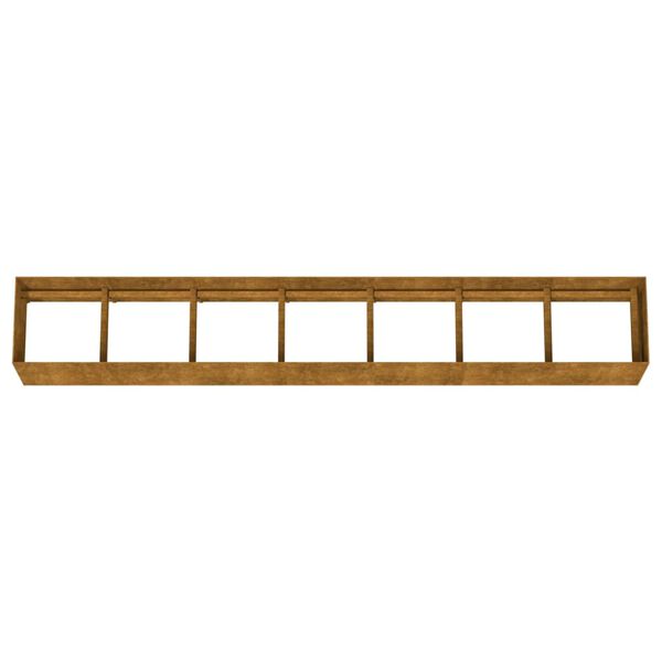 vidaXL Garden Raised Bed 280x40x40 cm Corten Steel