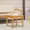 vidaXL Side Table Brown Solid Acacia wood