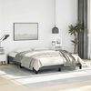 vidaXL Bed Frame without Mattress Dark Grey 137x187 cm Double Velvet