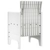 vidaXL Garden Chair 2 pcs White 53 x 49 x 85 cm PP