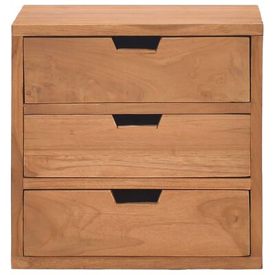 vidaXL Bedside Cabinet 40x30x40 cm Solid Teak Wood