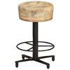 vidaXL Bar Stools 2 pcs 52 cm Solid Mango Wood