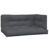 vidaXL 2 Piece Garden Pallet Sofa Set with Cushions Solid Wood Acacia