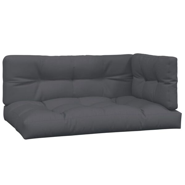 vidaXL 2 Piece Garden Pallet Sofa Set with Cushions Solid Wood Acacia