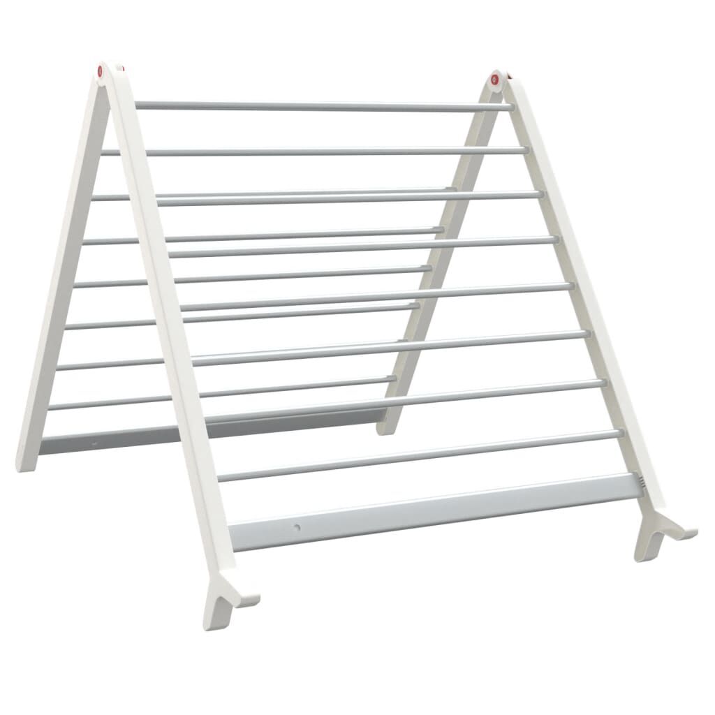 vidaXL Drying Rack for Bathtub Extendable 53-90 cm Aluminium