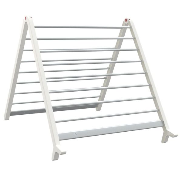 vidaXL Drying Rack for Bathtub Extendable 53-90 cm Aluminium