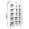 vidaXL Locker Cabinet Light Grey 90x40x180 cm Steel
