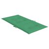 vidaXL Garden Lowback Chair Cushions 6 pcs Green 100x50x3 cm Oxford Fabric