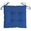 vidaXL Pallet Cushions 2pcs Blue 50x50x7 cm Oxford Fabric