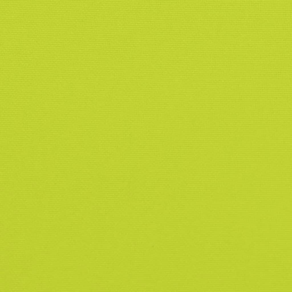 vidaXL Garden Bench Cushion Bright Green 120x(50+50)x7cm Oxford Fabric