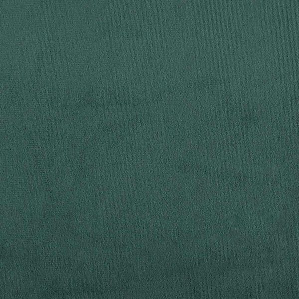 vidaXL Bench with Backrest Dark Green 119.5x64.5x75 cm Velvet