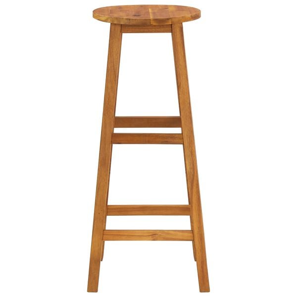 vidaXL Bar Stools 6 pcs Solid Acacia Wood